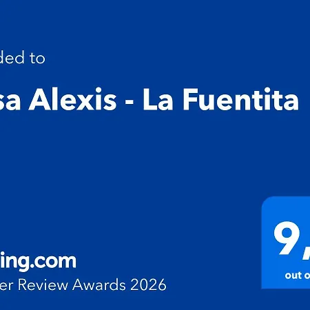 Casa Alexis - La Fuentita Prázdninový dům *
