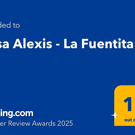 Nyaraló Casa Alexis - La Fuentita *